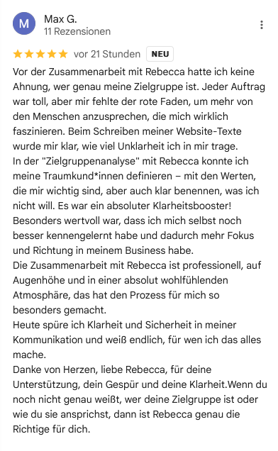 Testimonial Max Grötzner Diversity Shots